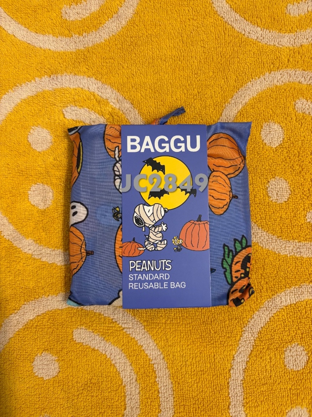 NWT BAGGU Standard Reusable Bag (Pumpkin Patch)